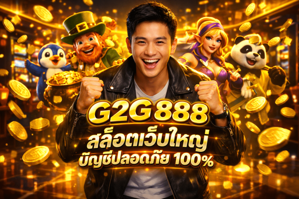 G2G 888 สล็อตเว็บใหญ่ บัญชีปลอดภัย 100%