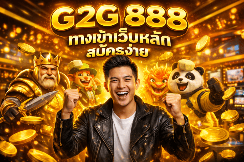 G2G 888 ทางเข้าเว็บหลัก สมัครง่าย ปลอดภัย