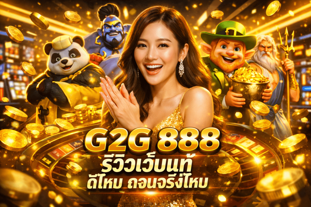 G2G 888 รีวิวเว็บแท้ ดีไหม ถอนจริงไหม